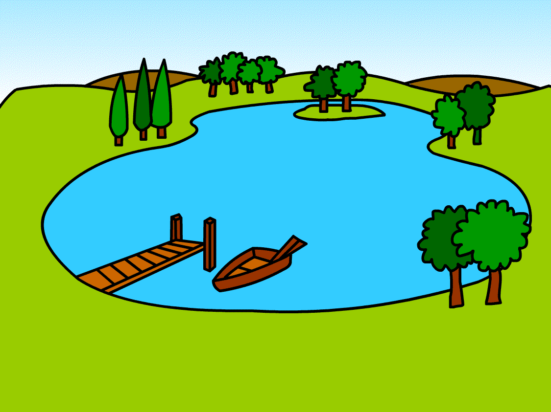 Lake clip art free clipart images 6
