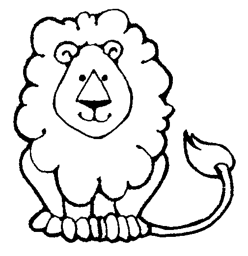 Lion  black and white free lion clipart black and white 2