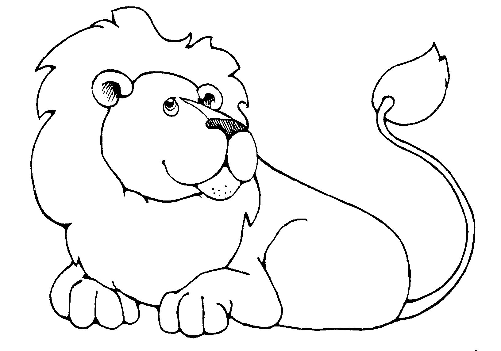 Lion  black and white free lion clipart black and white