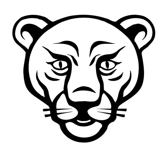 Lion  black and white lion clipart black and white lion face black white line art