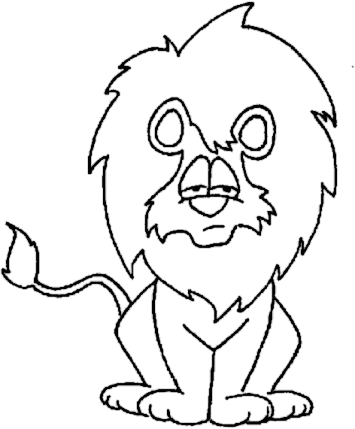 Lion  black and white roaring lion clipart black and white free