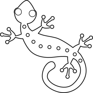 Lizard clip art at clker vector free