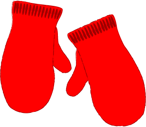 Mitten clip art for kids free clipart images
