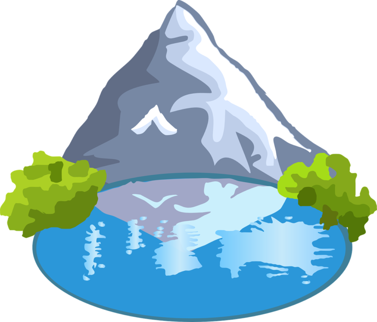 Mountain lake clip art related keywords - WikiClipArt