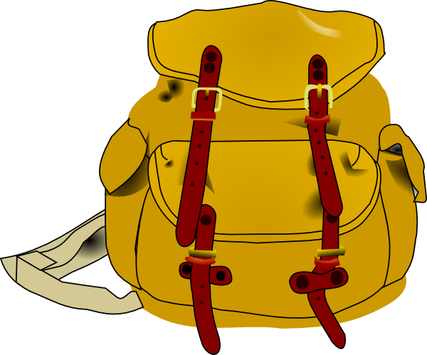 No backpack clipart