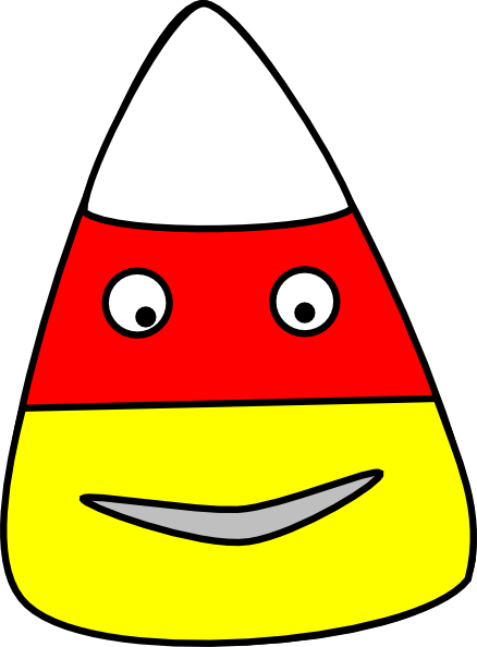 Picture of candy corn clipart