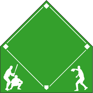 Pictures of a baseball diamond clipart