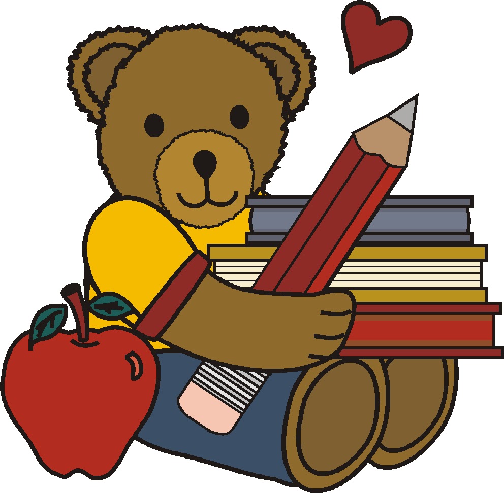 Pre kindergarten with bears clipart