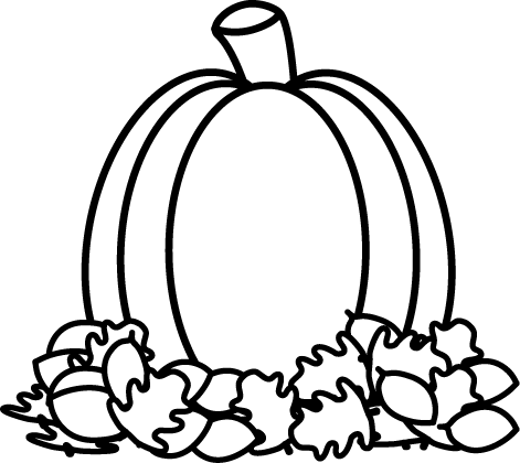 Pumpkin  black and white black and white pumpkin clipart