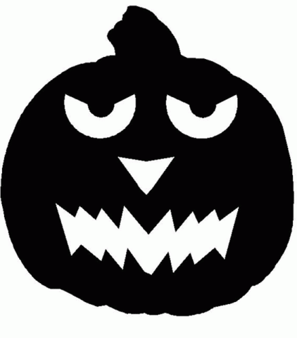 Pumpkin  black and white halloween activities pumpkin carving ideas 6 clip art