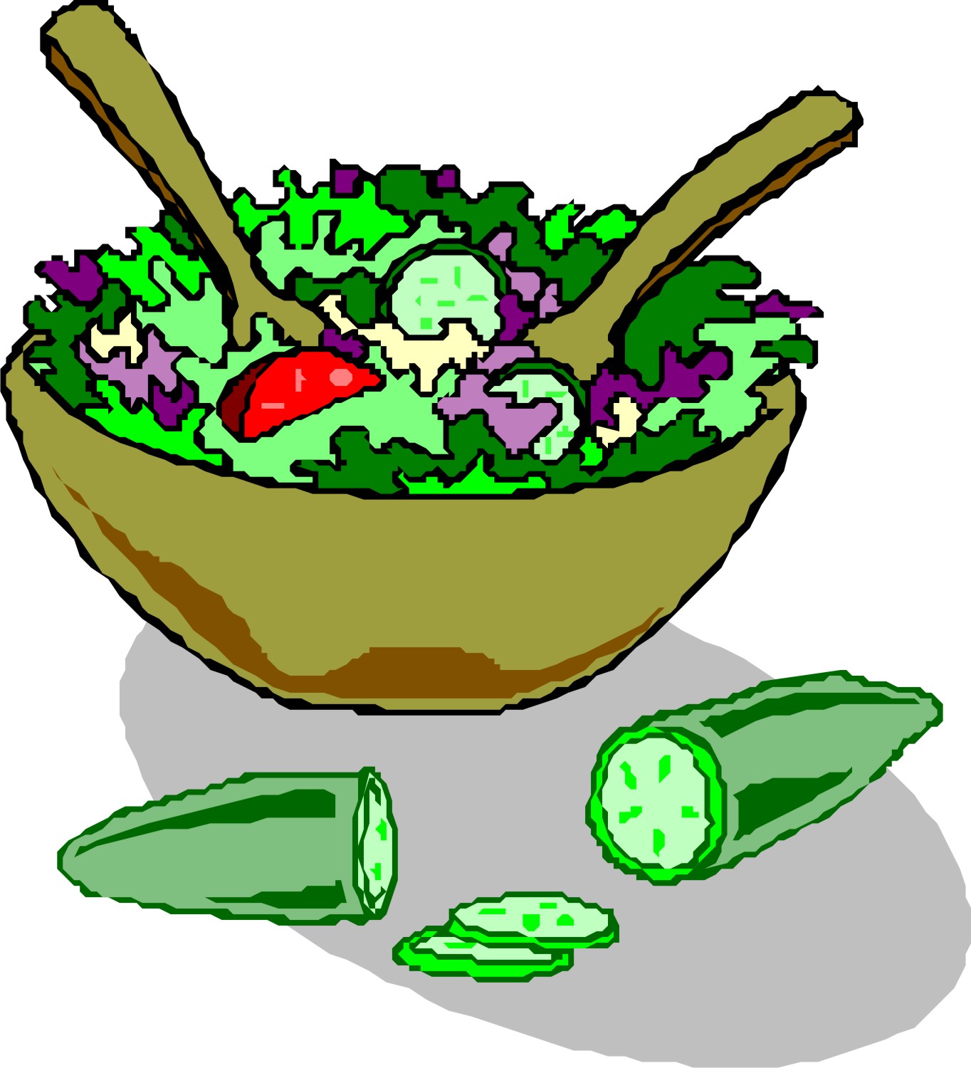 Salad bar clipart free images 3