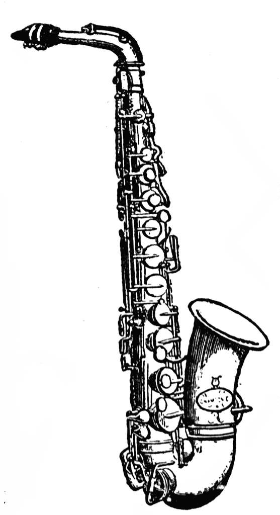 Saxophone clip art clipart photo 3