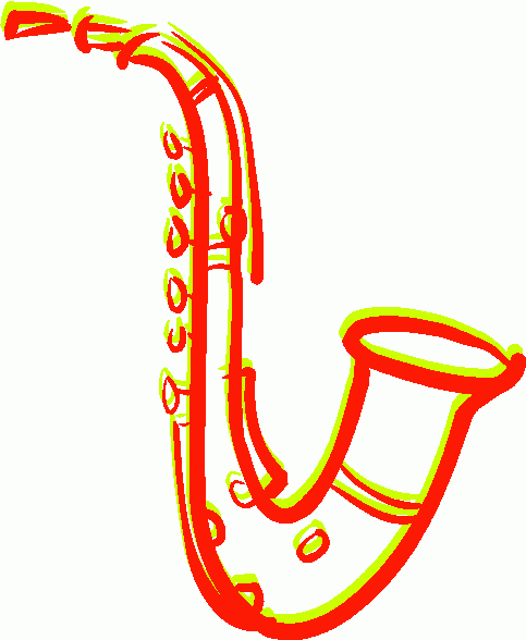 Saxophone clipart 5 2