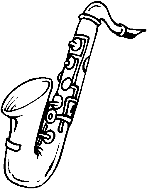 Saxophone saxophonist clipart free images