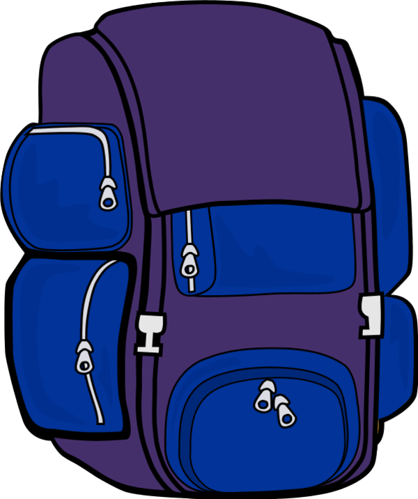 School backpack clipart free images 12