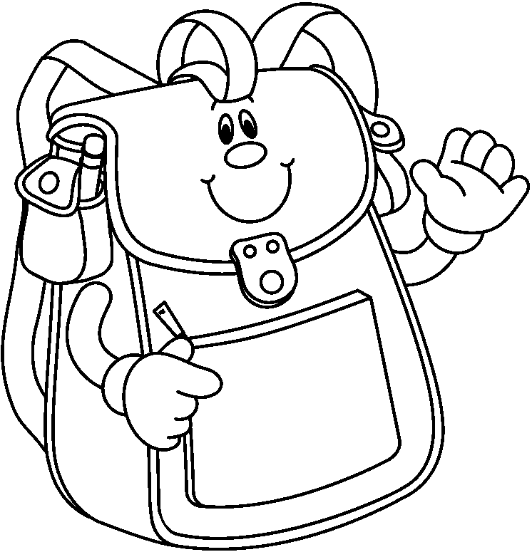 School backpack clipart free images 13
