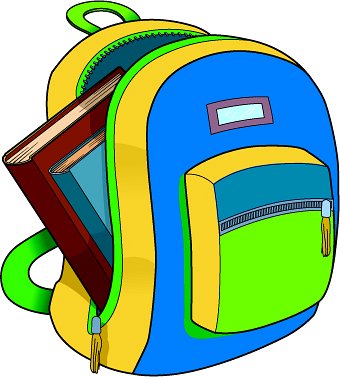 School backpack clipart free images 2