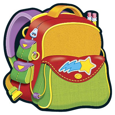 School backpack clipart free images 6