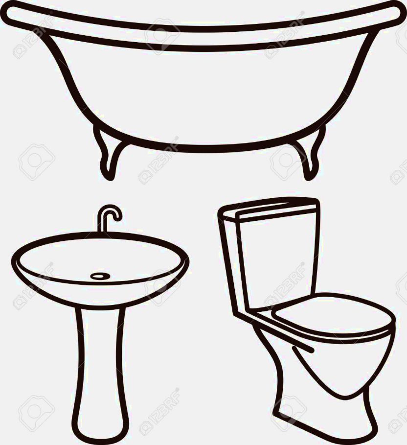 Sink black and white clipart beautiful vanity sink ideas