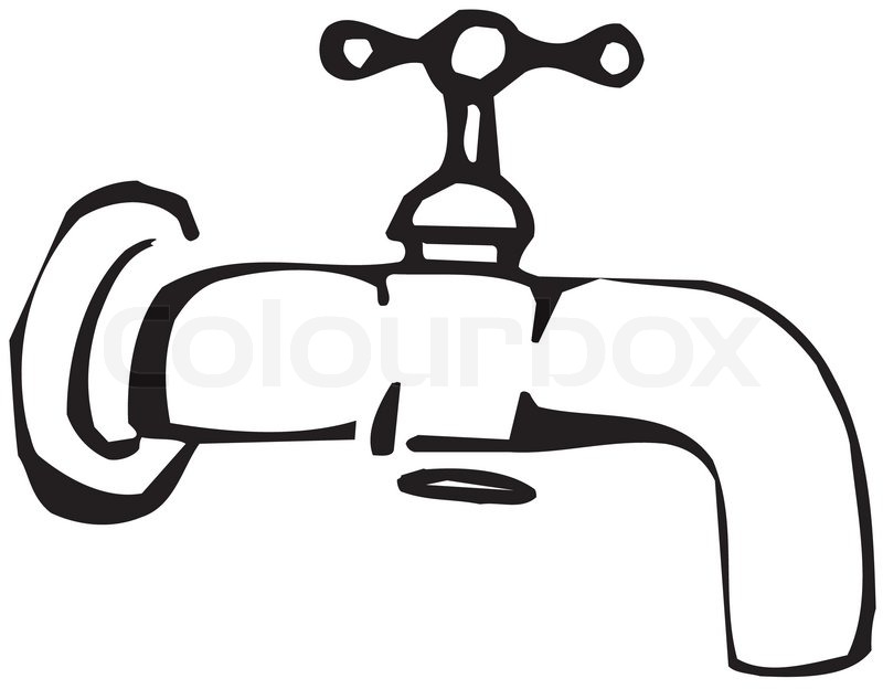 Sink faucet clipart and steel double 2