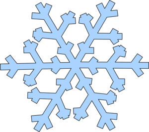 Snowflake clip art free clipart images