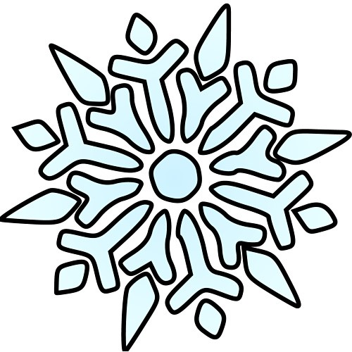 Snowflake clipart 3
