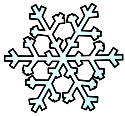 Snowflake clipart 7