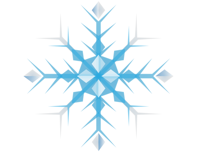 Snowflake free to use clip art