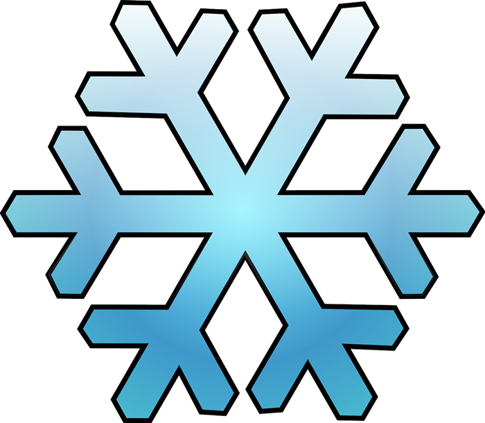 Snowflake free to use clipart