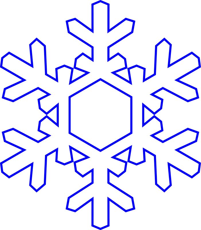 Snowflakes red snowflake clipart free images 2