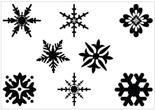 Snowflakes snowflake clipart 4