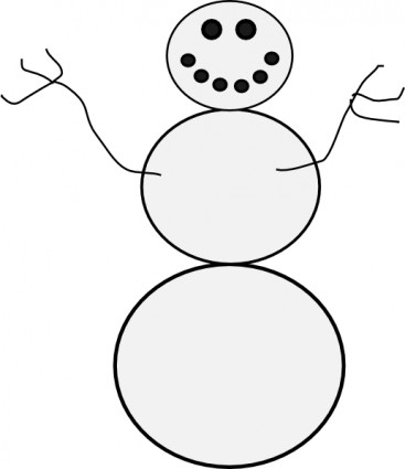 Snowman  black and white free heart snowman clipart outline jerr visualdnsnet