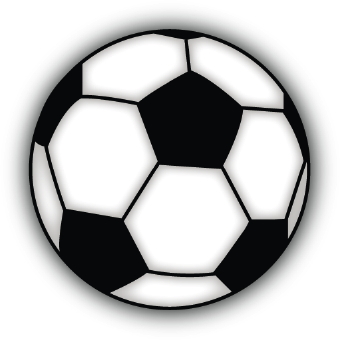 Soccer on soccer ball clip art and award certificates 2