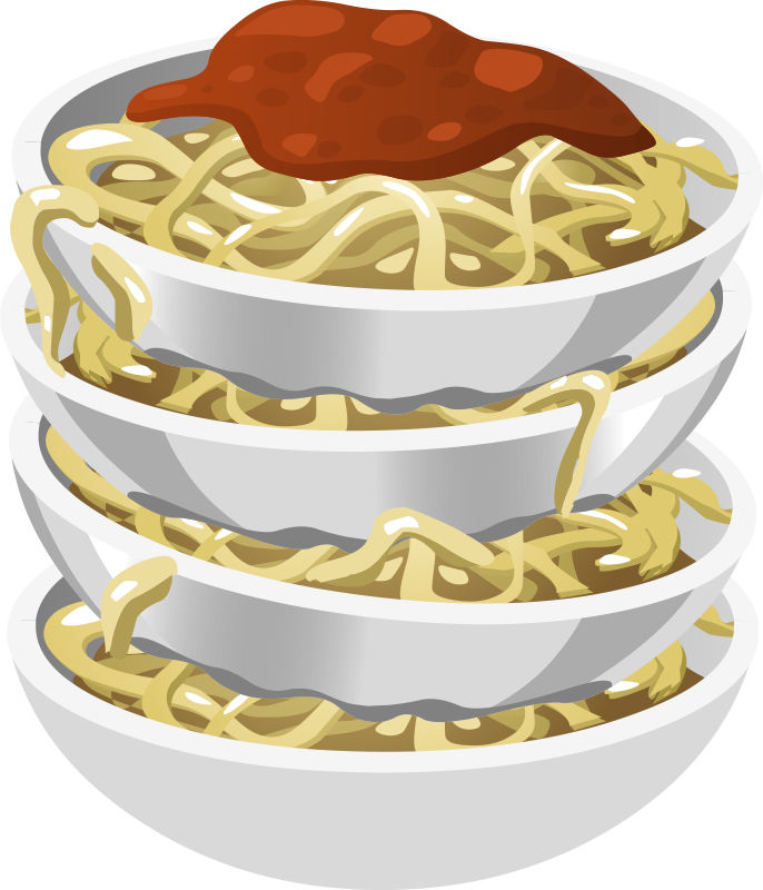 Spaghetti free to use clipart