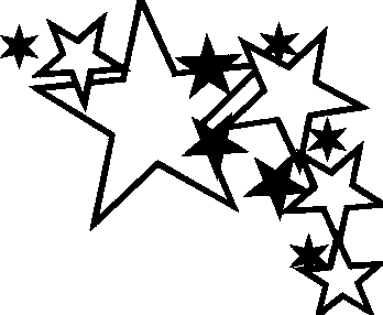 Star  black and white gold star clipart no background free images