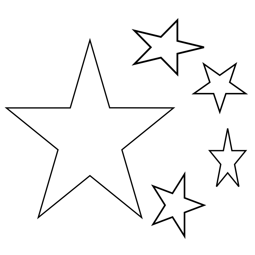Star  black and white star clipart black and white bay