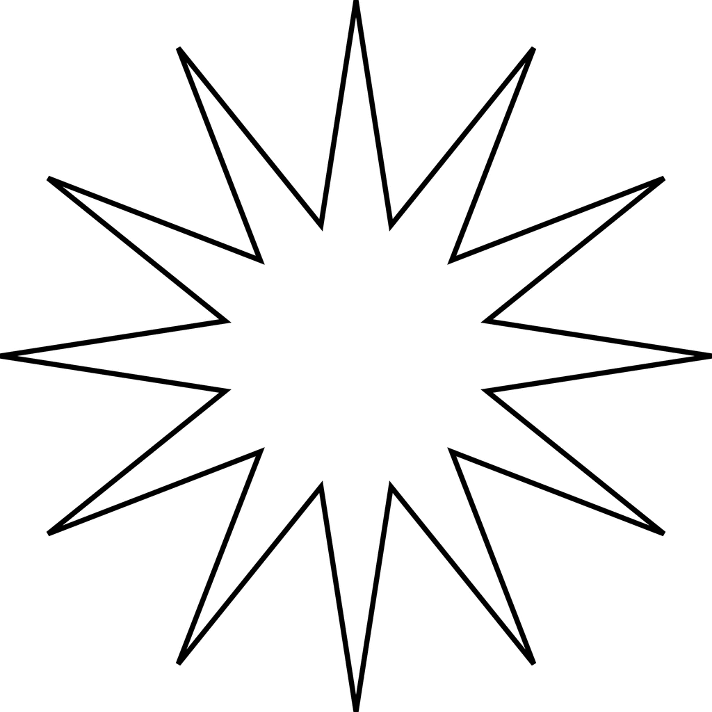 Star  black and white star clipart black and white craft projects symbols