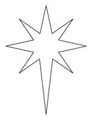 Star outline images 0 ideas about star template on applique patterns ...