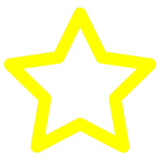 Star outline images outline of a star clipart