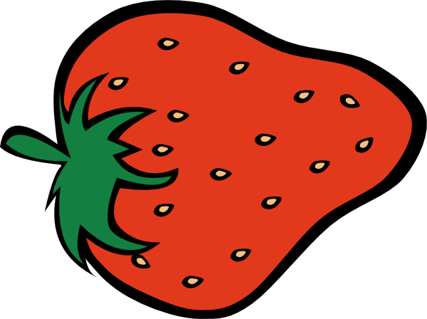 Strawberry clipart 6