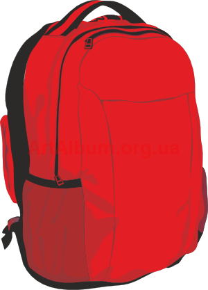 This school backpack clip art free clipart images