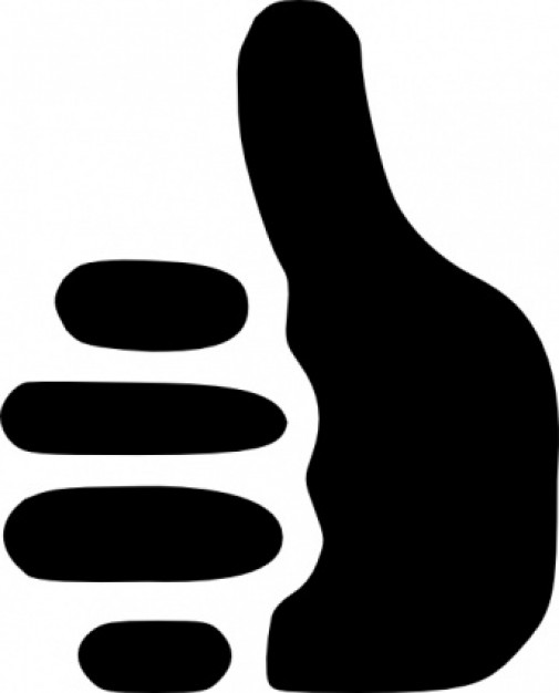 Thumbs up clipart free clipart