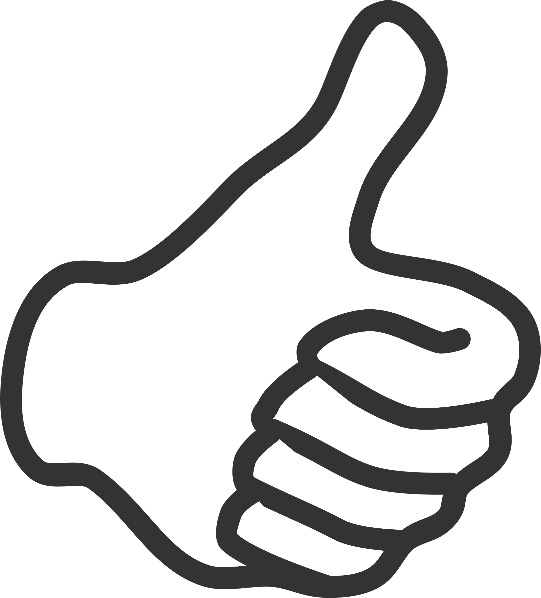 Thumbs up up clipart