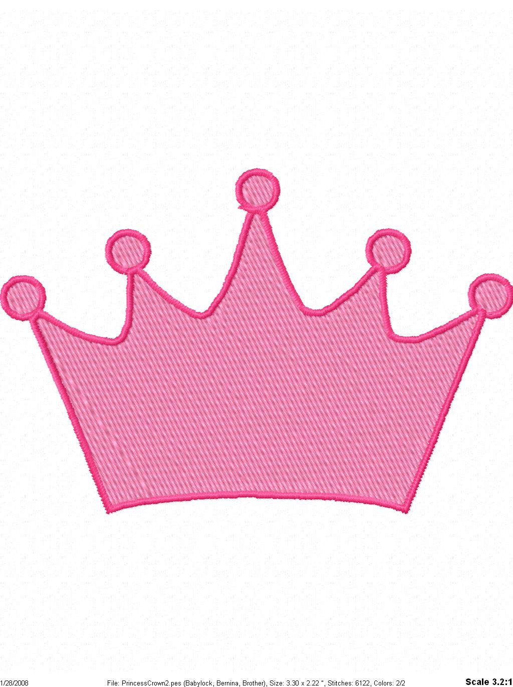 Tiara pink and gold crown clipart