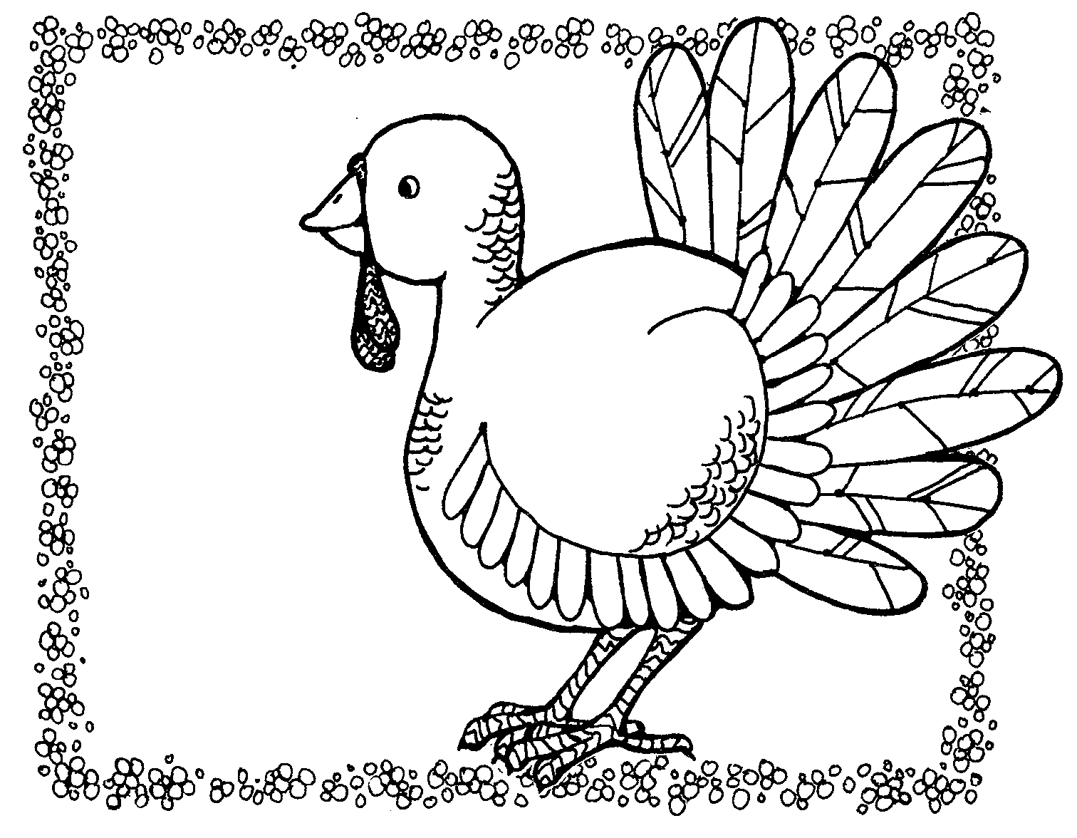 Turkey  black and white turkey clipart black and white 3