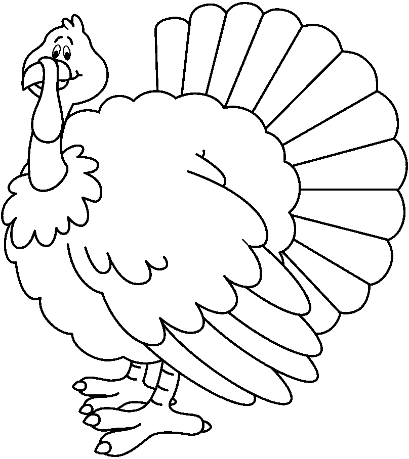 Turkey  black and white turkey clipart black and white 9 2