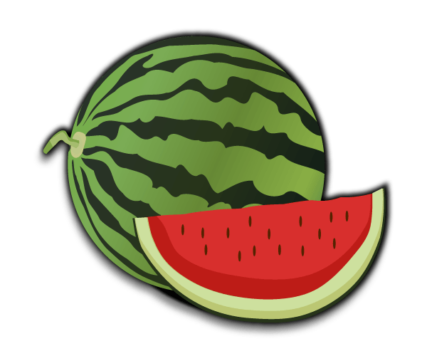 Watermelon clip art 3