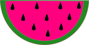 Watermelon clip art at vector clip art