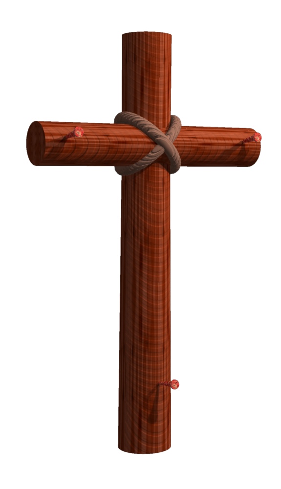 Wooden cross clipart
