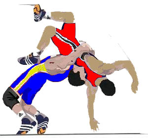Wrestling clipart free images 2